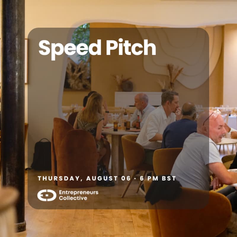 Cover Image for Founder Speed Pitching to Investors