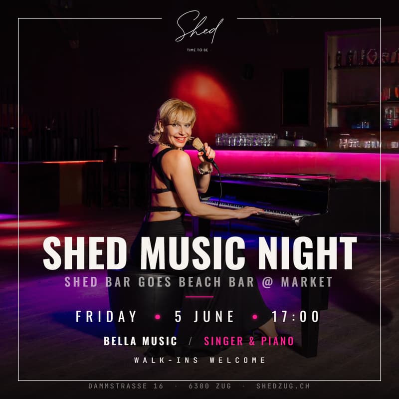 Cover Image for SHED Music Night SHED Bar goes Beach Bar @ Market