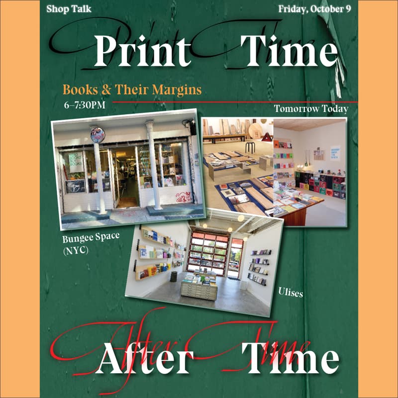 Cover Image for Shop Talk: Books & Their Margins