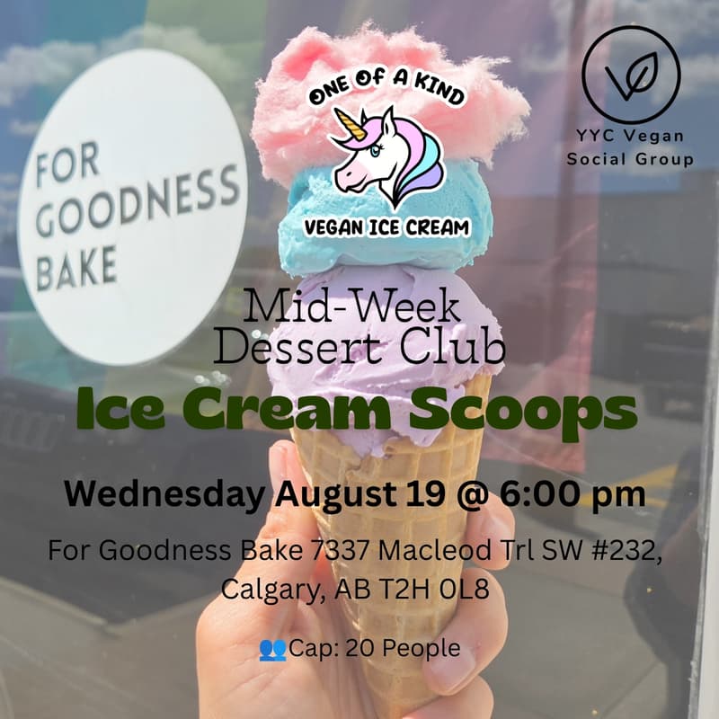 Cover Image for Mid-Week Dessert Club For Goodness Bake X One of a Kind