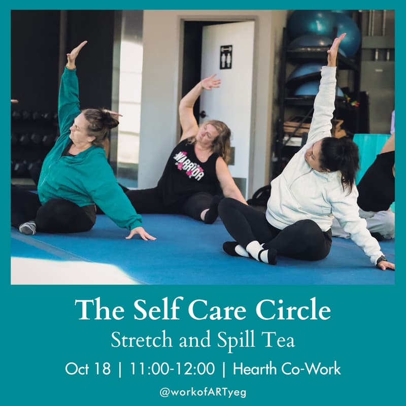 Cover Image for The Self Care Circle: Stretch and Spill Tea