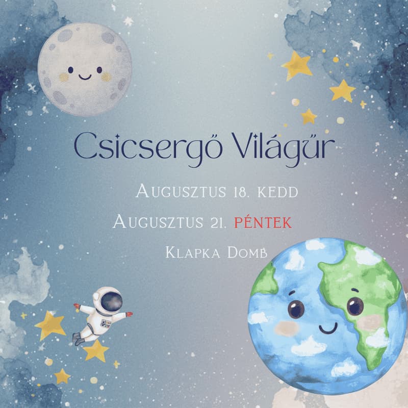 Cover Image for Csicsergő 08.18 kedd