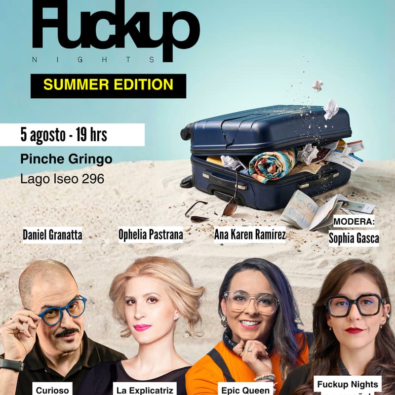 Cover Image for Fuckup Nights. Summer Edition