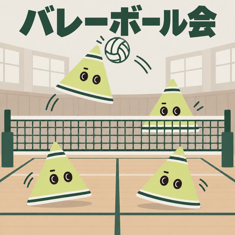 AI木曜会┃⚠️Paypay送金⚠️ 第37回バレーしよう会|@大蔵第二運動場のカバー画像