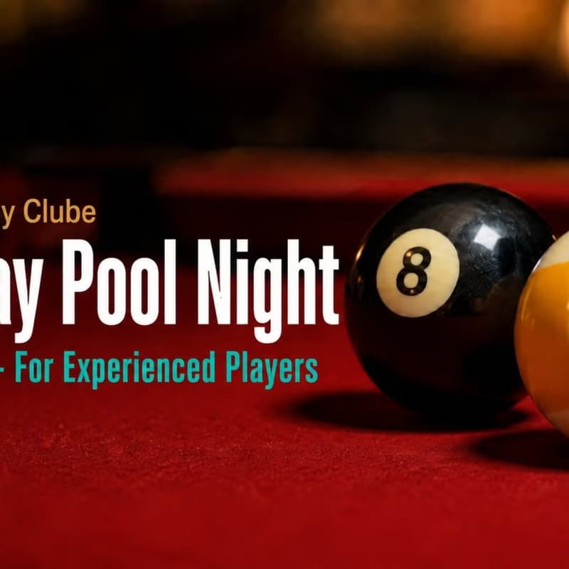 Cover Image for Tuesday Pool Night in Spandau — For Experienced Players