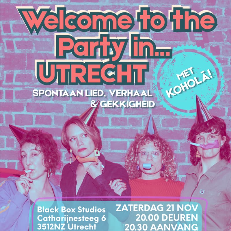 Cover Image for Oöm European Tour - Welcome to the Party in Utrecht and Koholā
