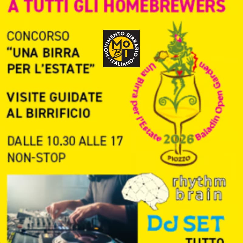 Cover Image for 30 ANNI DI BALADIN: Una Birra per L’Estate, Campionato Homebrewers & Open Day