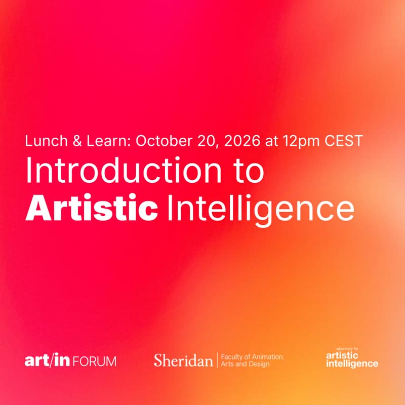 Cover Image for Introduction to Artistic Intelligence