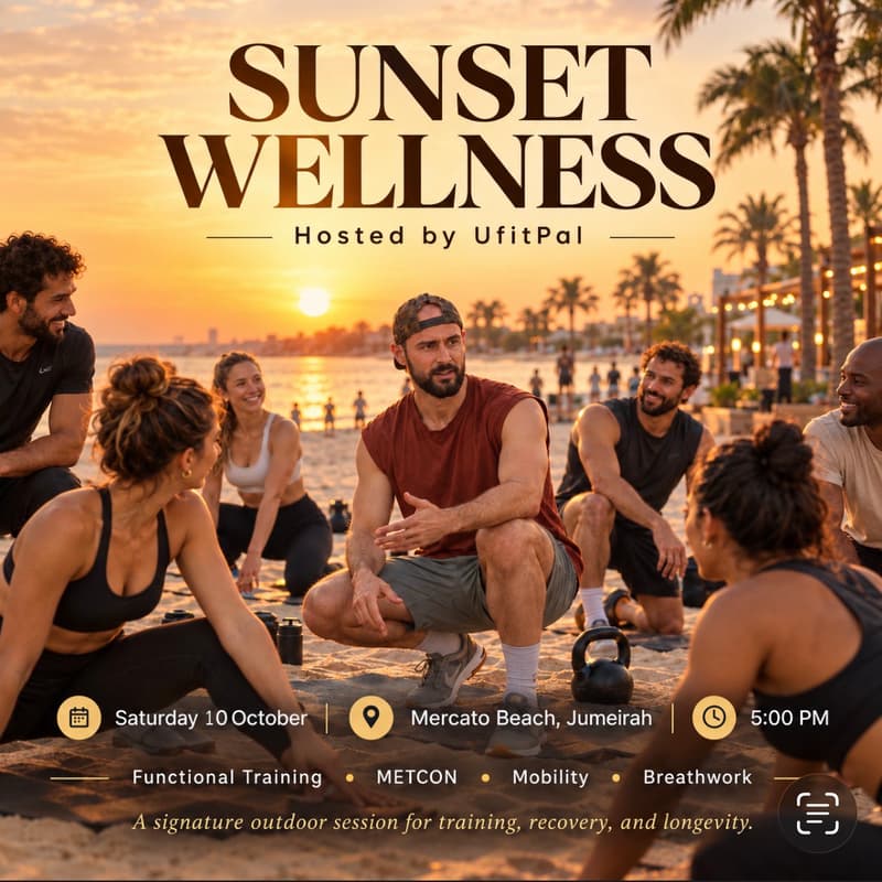 Cover Image for Sunset Wellness- Hosted By UfitPal
