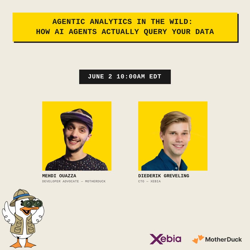Cover Image for Agentic Analytics in the Wild: How AI Agents Actually Query Your Data