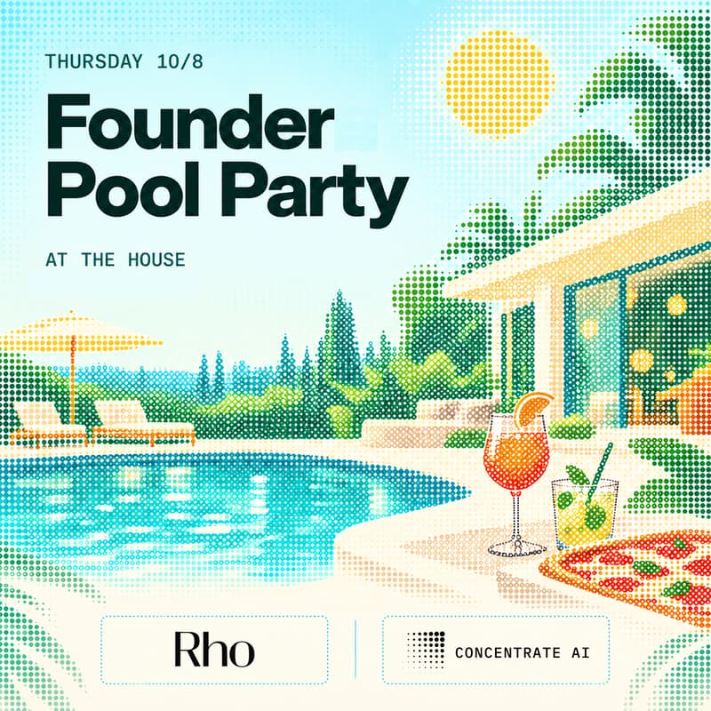 Cover Image for Founder & Builder Night: Rho x Concentrate AI