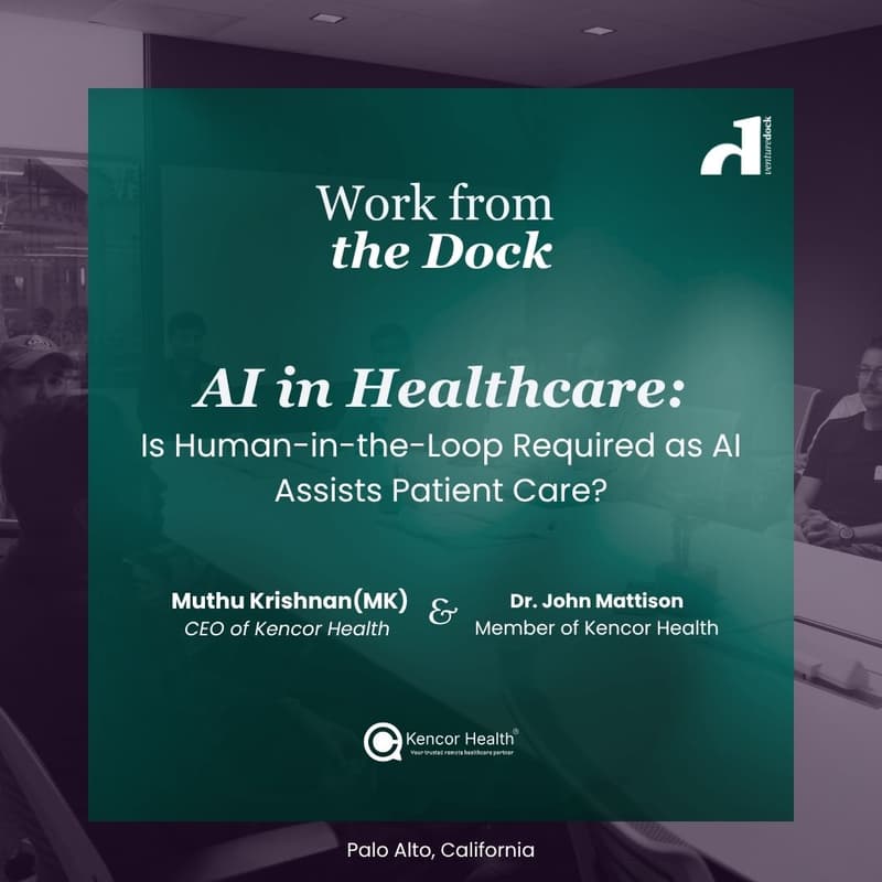 Cover Image for Work From the Dock: AI in Healthcare โ Is Human-in-the-Loop Required as AI Assists Patient Care?