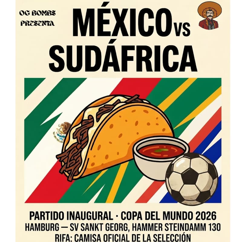 Cover Image for Partido de Inaguración Mexico vs Sudáfrica