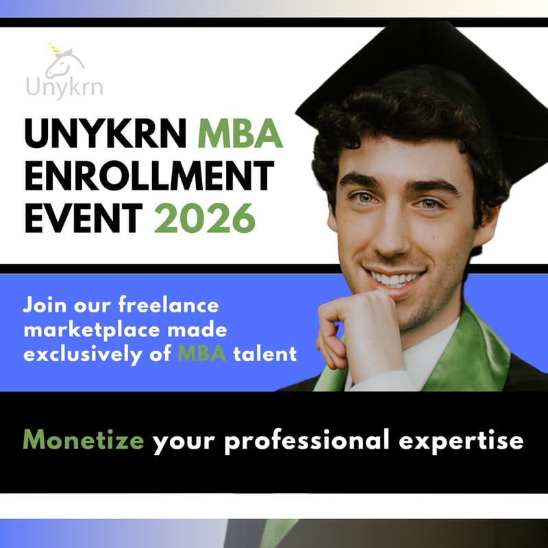 Cover Image for 2026 Unykrn MBA Enrollment Event