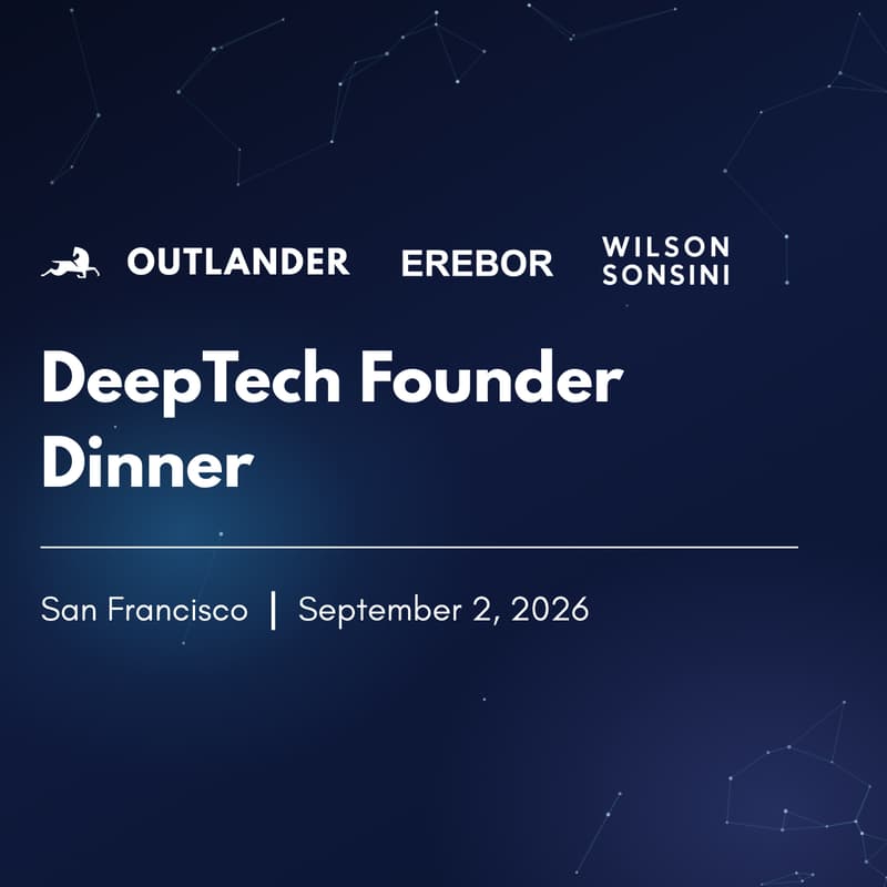 Cover Image for DeepTech Founder Dinner