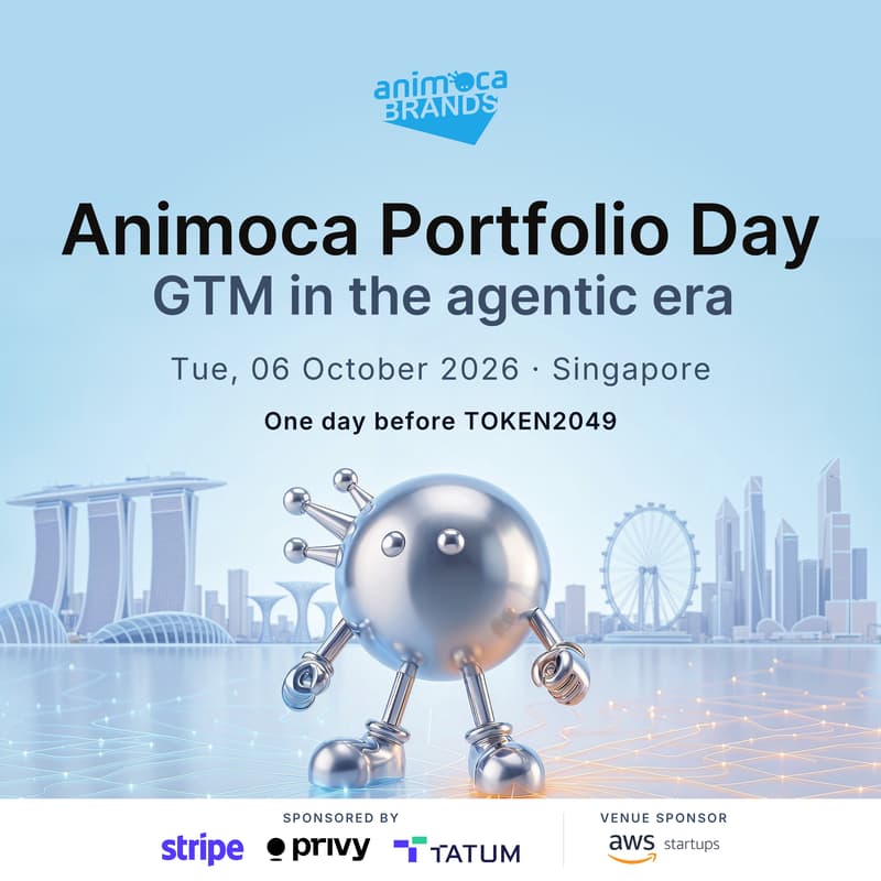 Cover Image for Animoca Portfolio Day GTM in the Agentic Era @ Singapore 2026