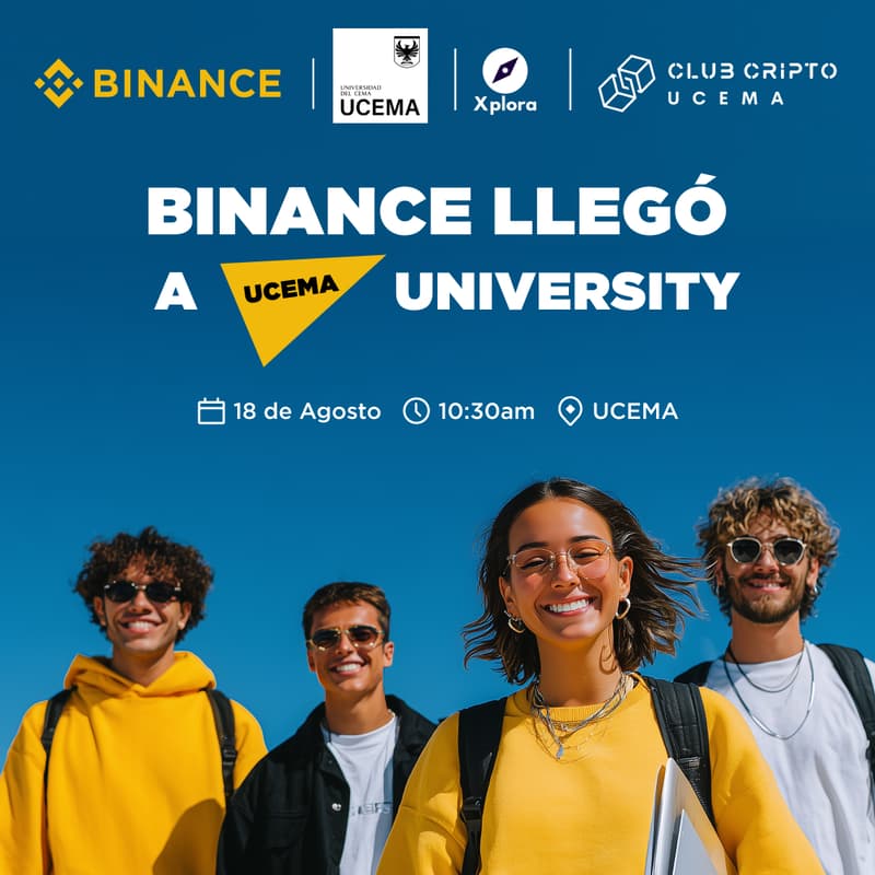 Cover Image for Binance University Tour - UCEMA