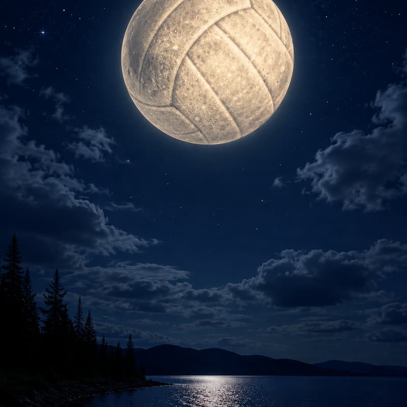 Cover Image for Late Night Volleyball