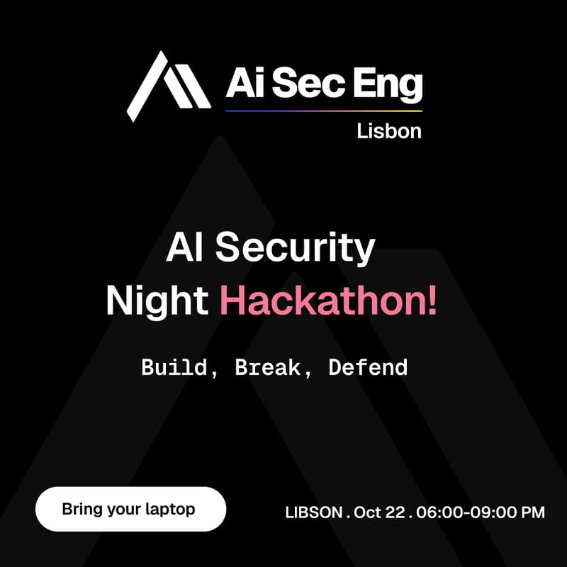 Cover Image for AI Security Hackathon — Build, Break, Defend