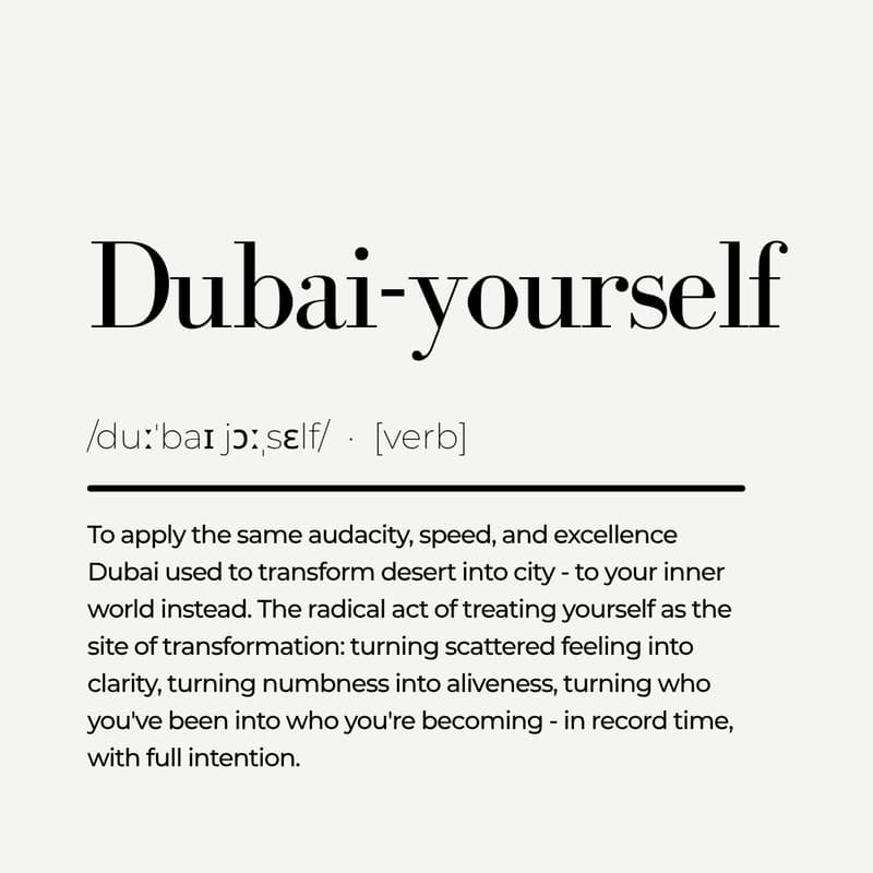 Cover Image for Dubai-yourself