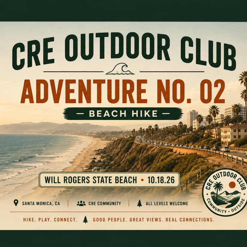 Cover Image for CRE Outdoor Club: Adventure No. 02 | Santa Monica Beach Walk