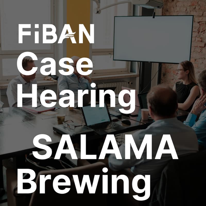 Cover Image for FiBAN Case Hearing: Salama Brewing (Online)