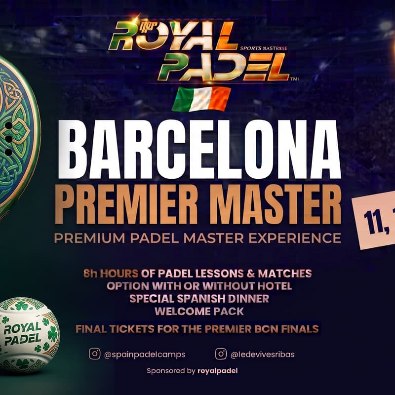 Cover Image for Barcelona 2026 Premier Master Finals Camp, 11,12,13 December with Alberto Martinez and Fede Vives