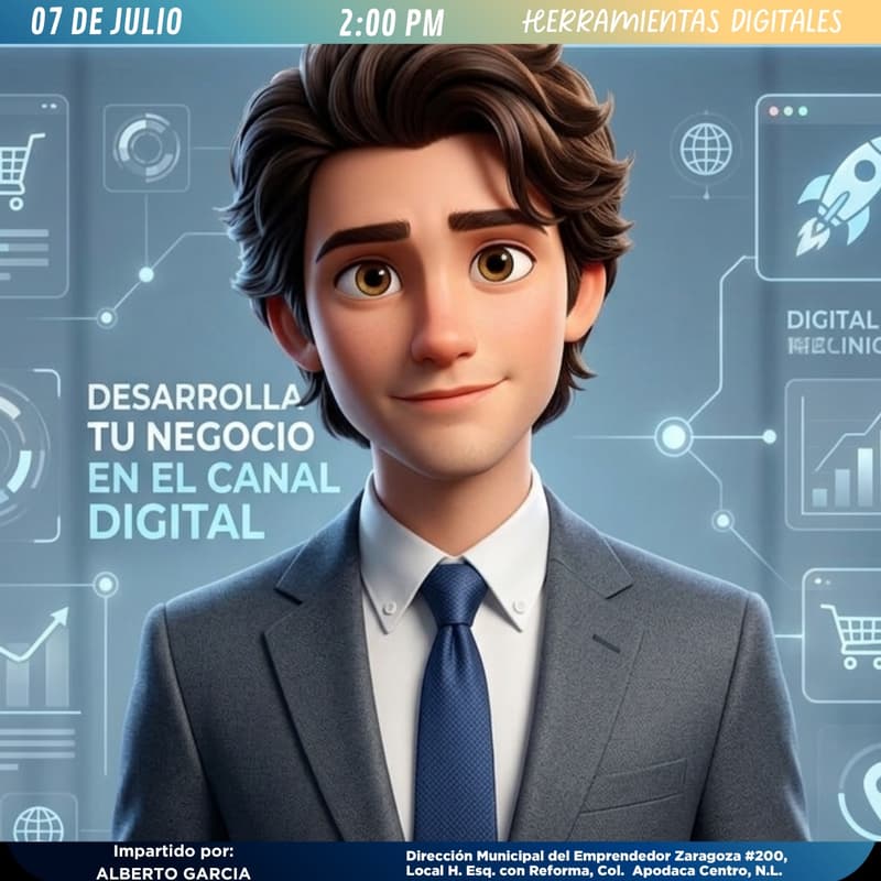 Cover Image for DESARROLLA TU NEGOCIO EN EL CANAL DIGITAL (EN LINEA)