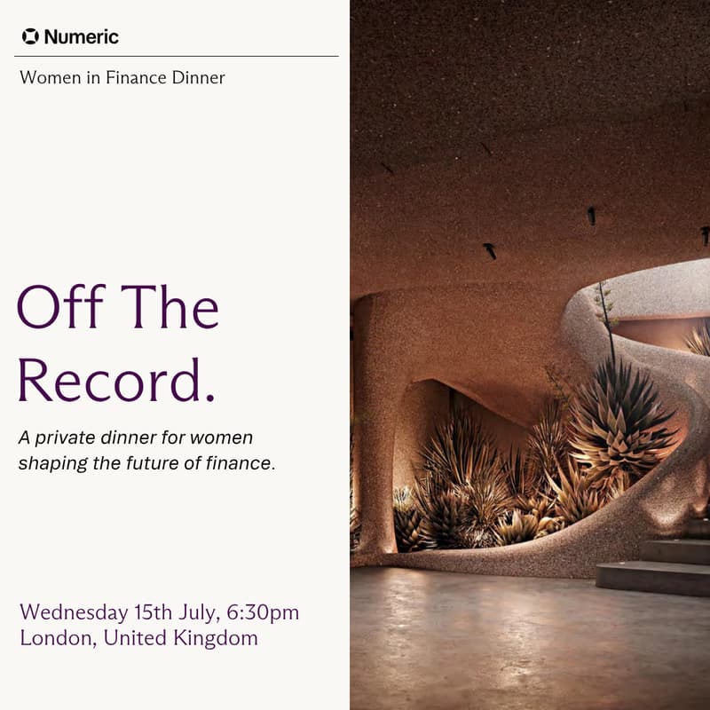 Cover Image for Off the Record: Women in Finance Dinner