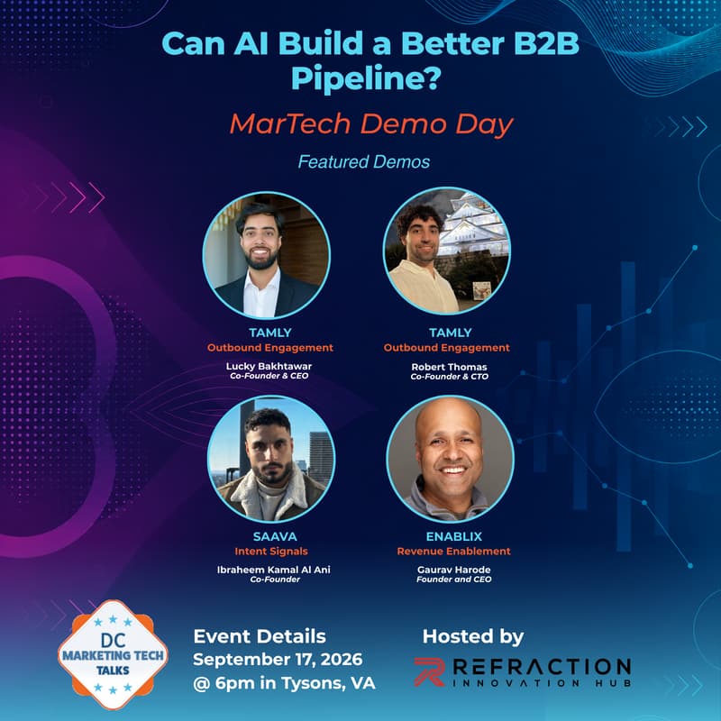 Cover Image for Can AI Build a Better B2B Pipeline? MarTech Demo Day