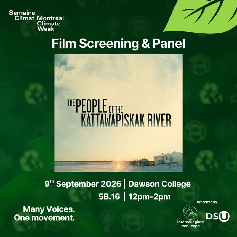 Cover Image for The People of the Kattawapiskak River - Film Screening and Panel