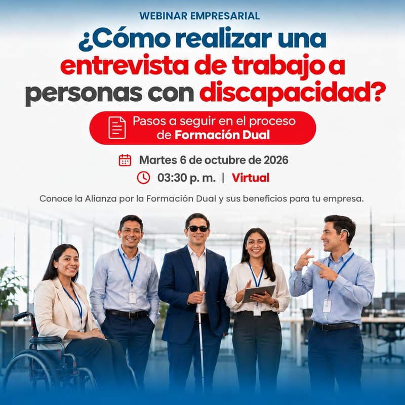 Cover Image for ¿Cómo realizar una entrevista a personas con Discapacidad?”