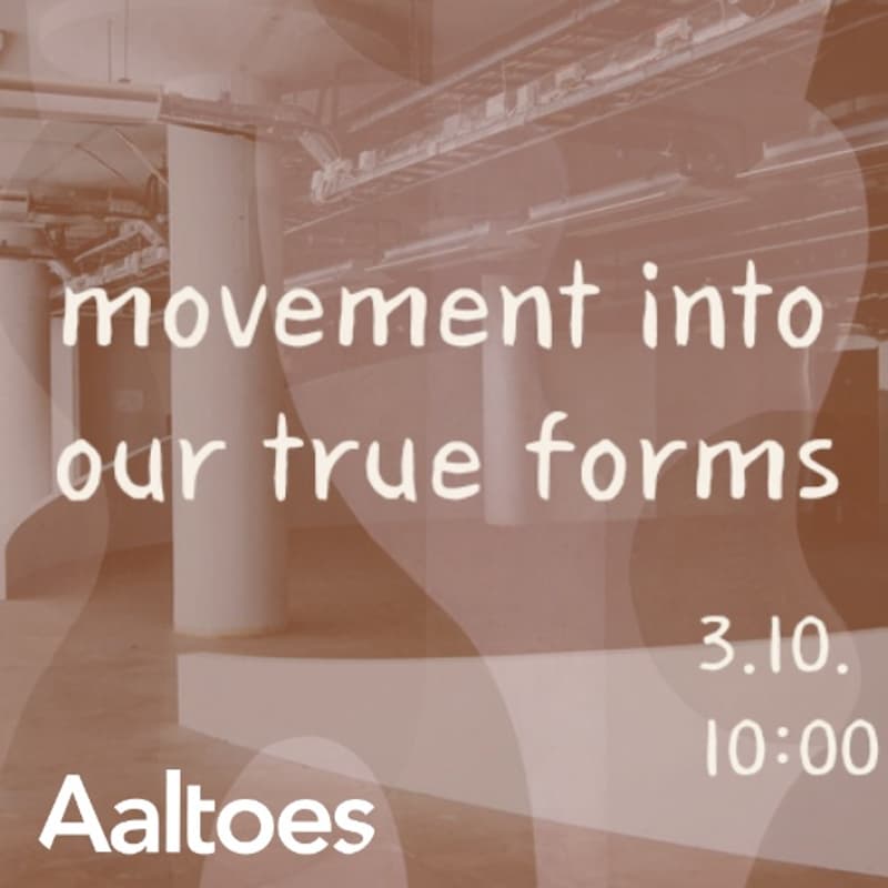 Cover Image for movement into our true forms