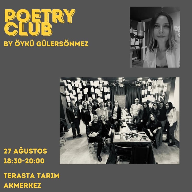 Cover Image for Poetry Club ‘Terasta Tarım/Akmerkez’