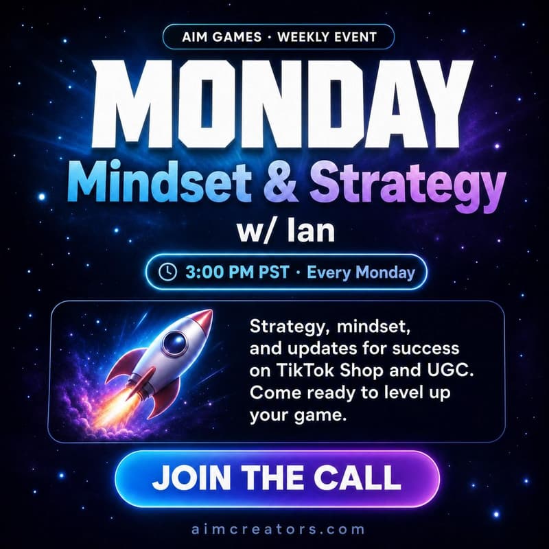 Cover Image for Monday Mindset/Strategy w/ Ian