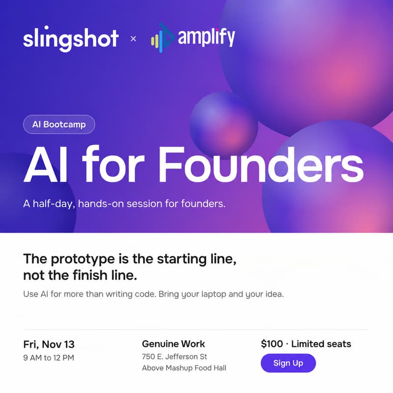 Cover Image for AI Workshop Built For Founders