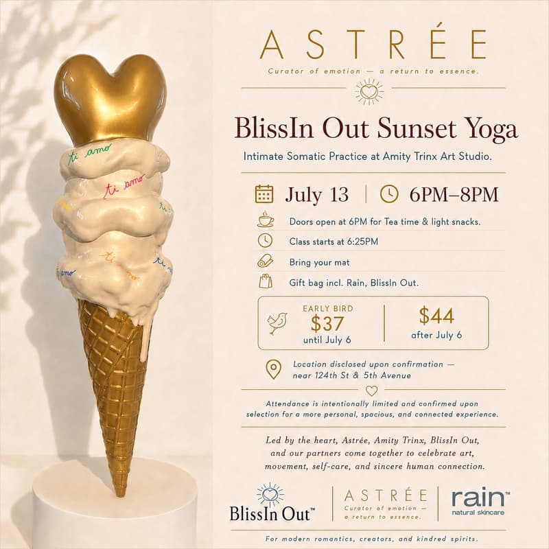 Cover Image for Sunset Yoga with BlissIn Out x Astrée
