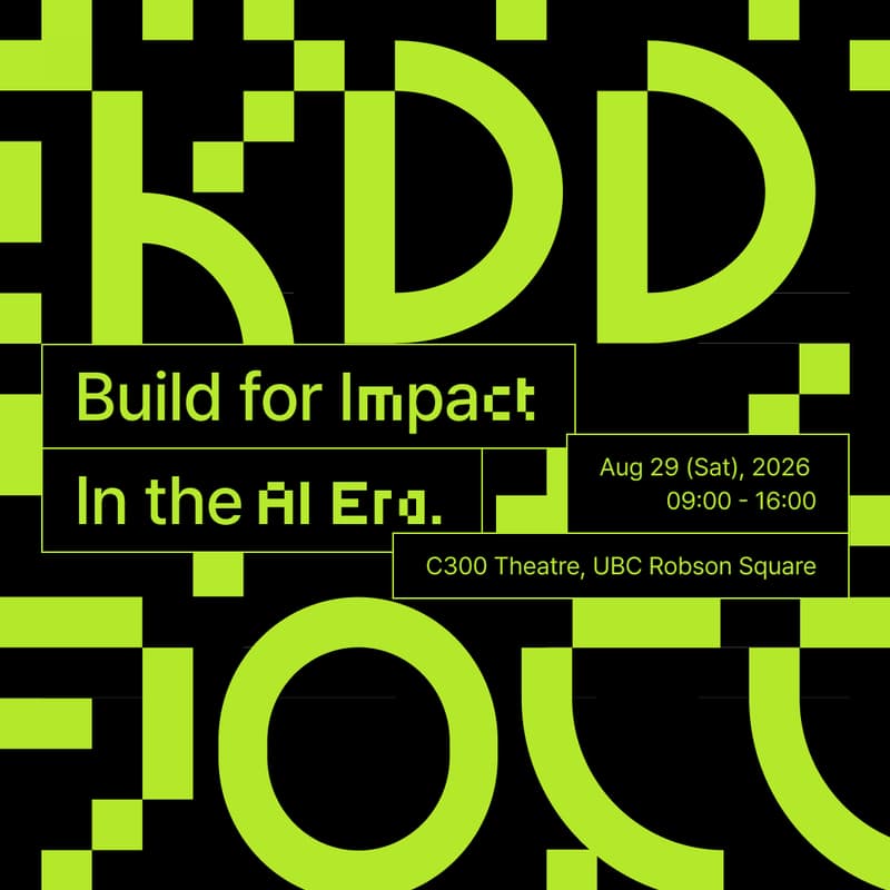 Cover Image for 6th KDD Tech Conference "Build for Impact in the AI Era"
