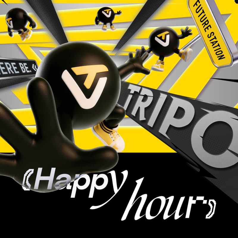 Cover Image for Tripo Happy Hour at SIGGRAPH 2026