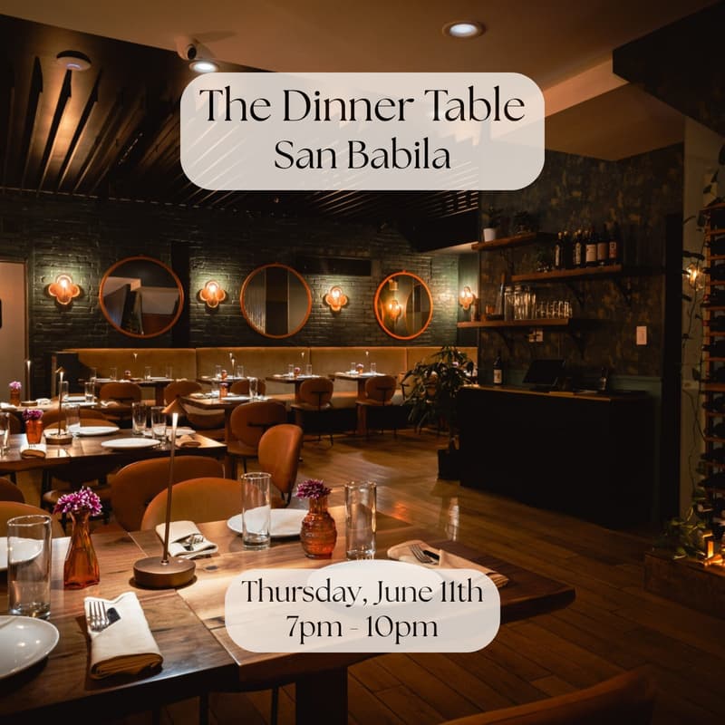 Cover Image for The Dinner Table at San Babila (Upper East Side)