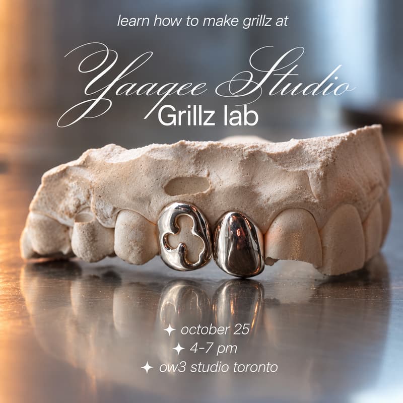 Cover Image for yaaqee studio-grillz lab- at ow3 toronto