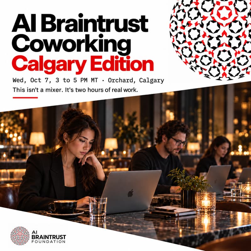Cover Image for AI Braintrust Coworking: Calgary Edition