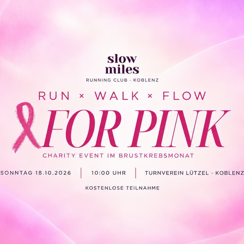 Cover Image for RUNxWALKxFLOW for PINK