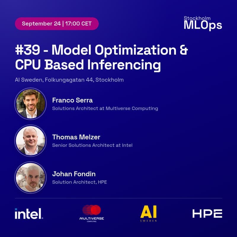 Cover Image for #39 - Model Optimization & CPU Based Inferencing