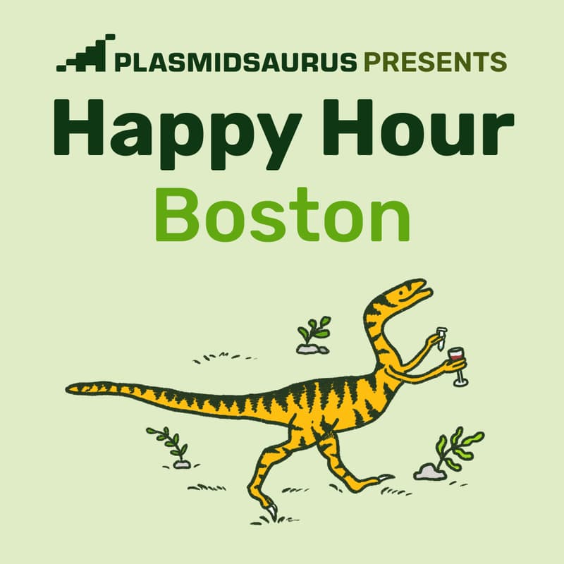 Cover Image for Dinos & Drinks: Plasmidsaurus Happy Hour | Boston