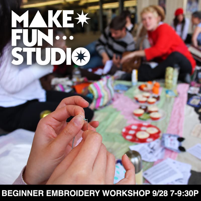 Cover Image for Beginner Embroidery