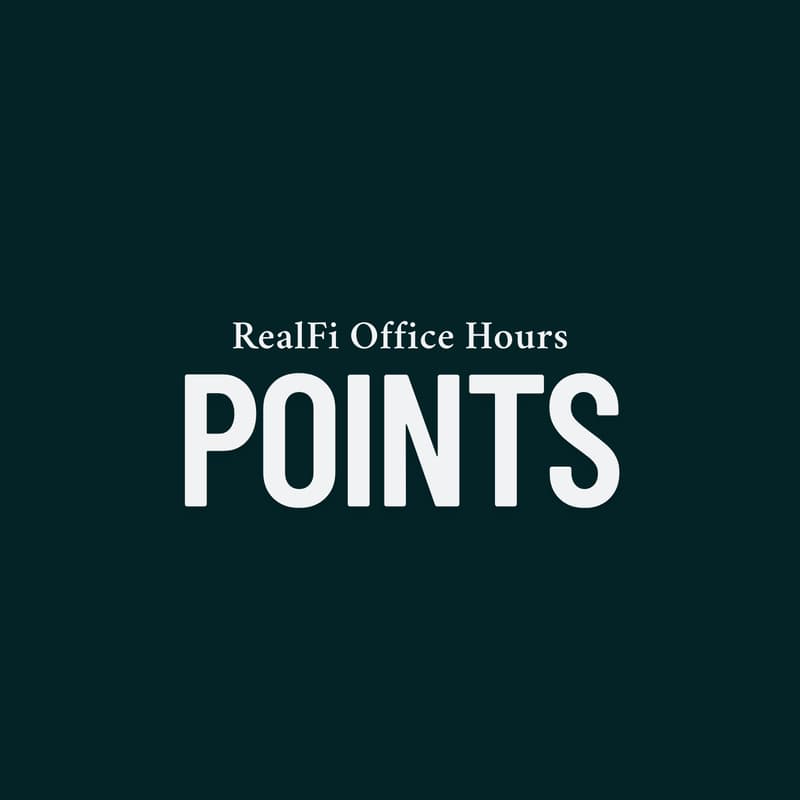 Cover Image for RealFi Office Hours #1: Points & Product, with Clay