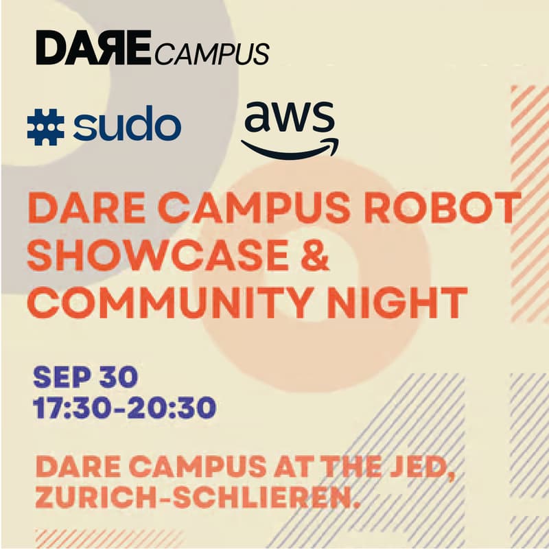 Cover Image for DARE Campus Robot Showcase & Community Night