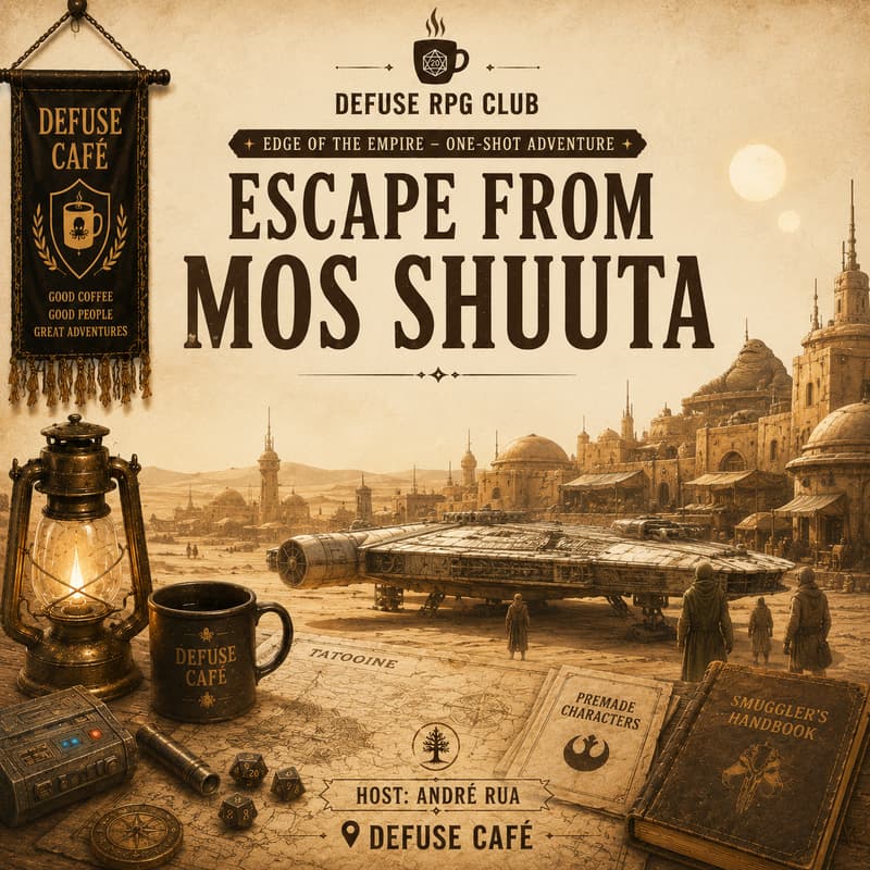 Cover Image for Starwars TTRPG: Edge of the Empire - Escape from Mos Shuuta