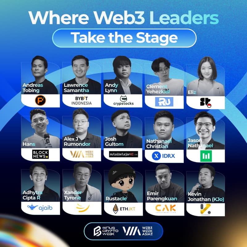 Cover Image for Day 2 - BINUS Crypto Week 2026 x W3W Asia